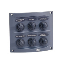4 Way and 6 Way Compact Switch Panels - HL-2690 - Hella Marine